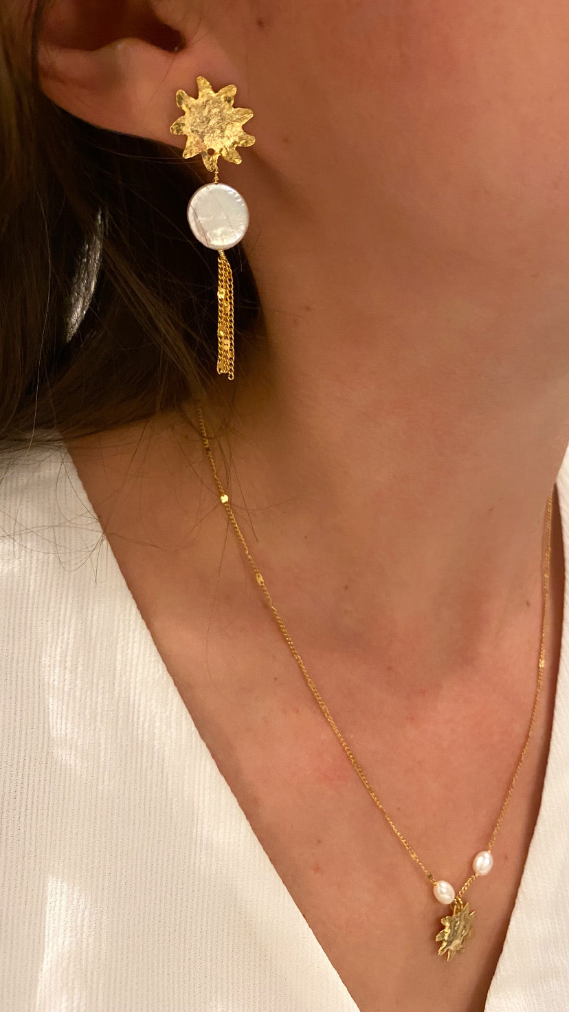 Boucles d'oreilles Hélios
