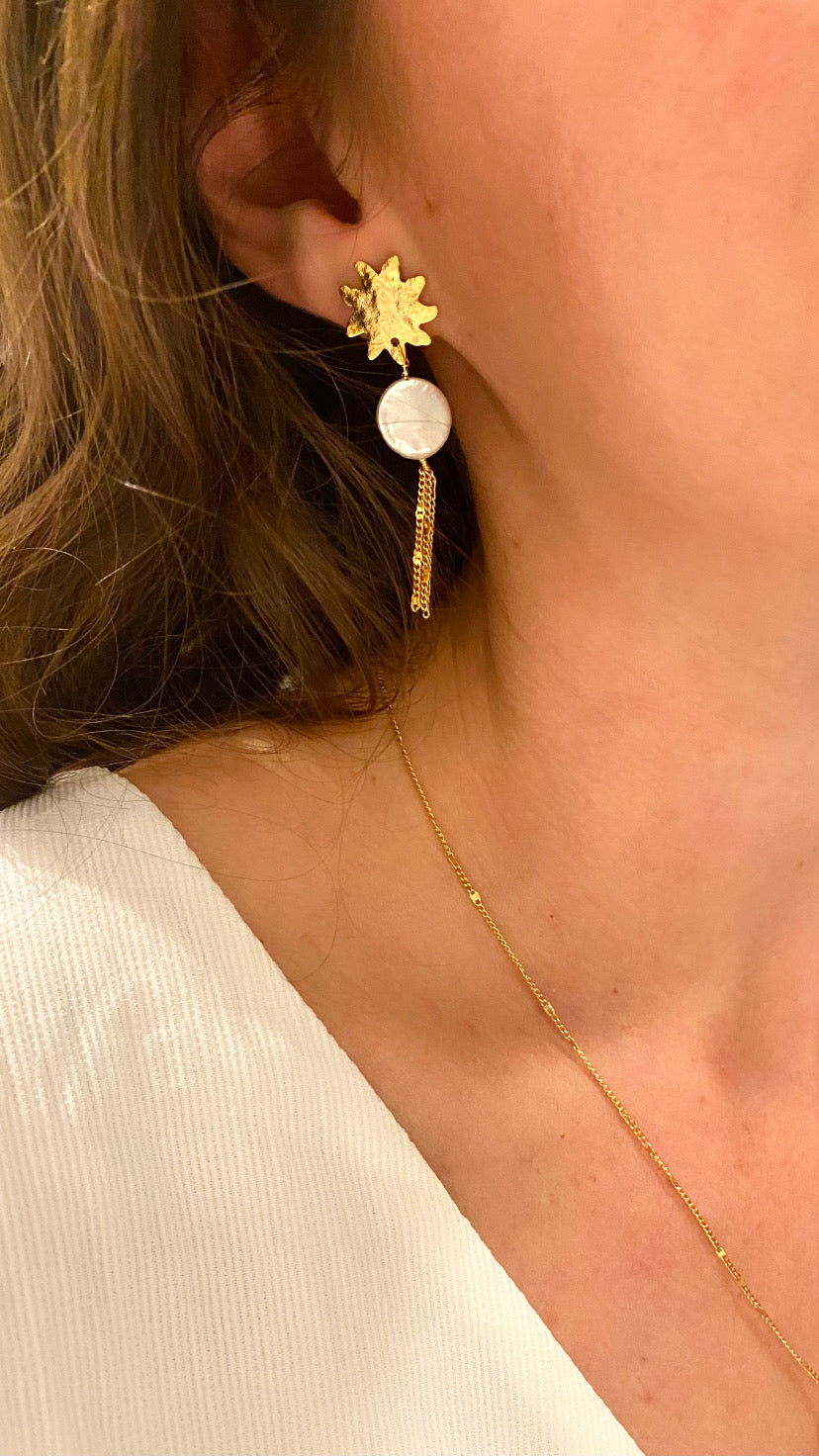 Boucles d'oreilles Hélios