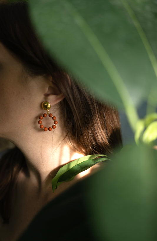 Boucles d'oreilles Marine